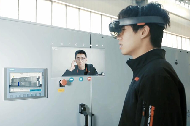 愛科HoloLens空調(diào)機(jī)組，MR混合現(xiàn)實(shí)顯示交互