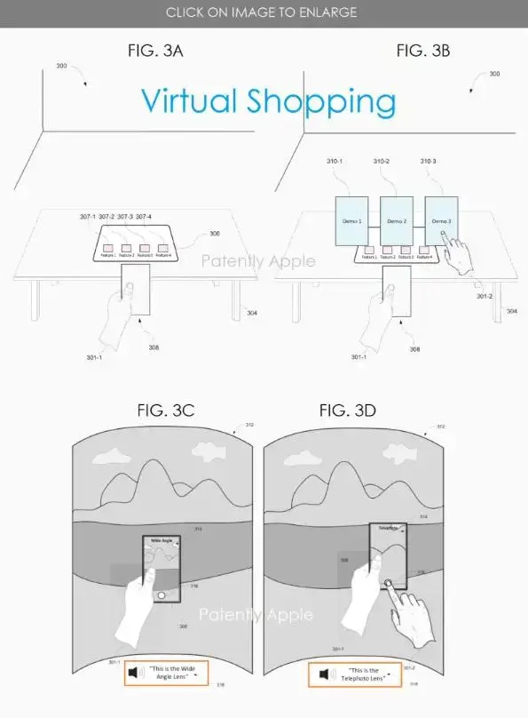 蘋果新專利：可在Vision Pro中體驗新款iPhone和iPad